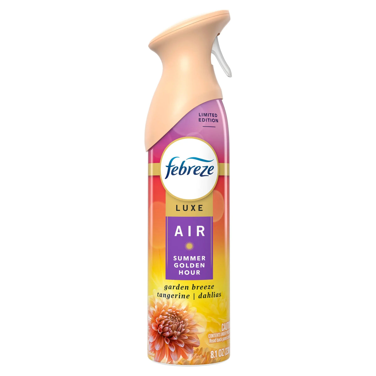 Febreze Air Mist Luxe Air Freshener Spray, Summer Golden Hour, 8.1 Oz