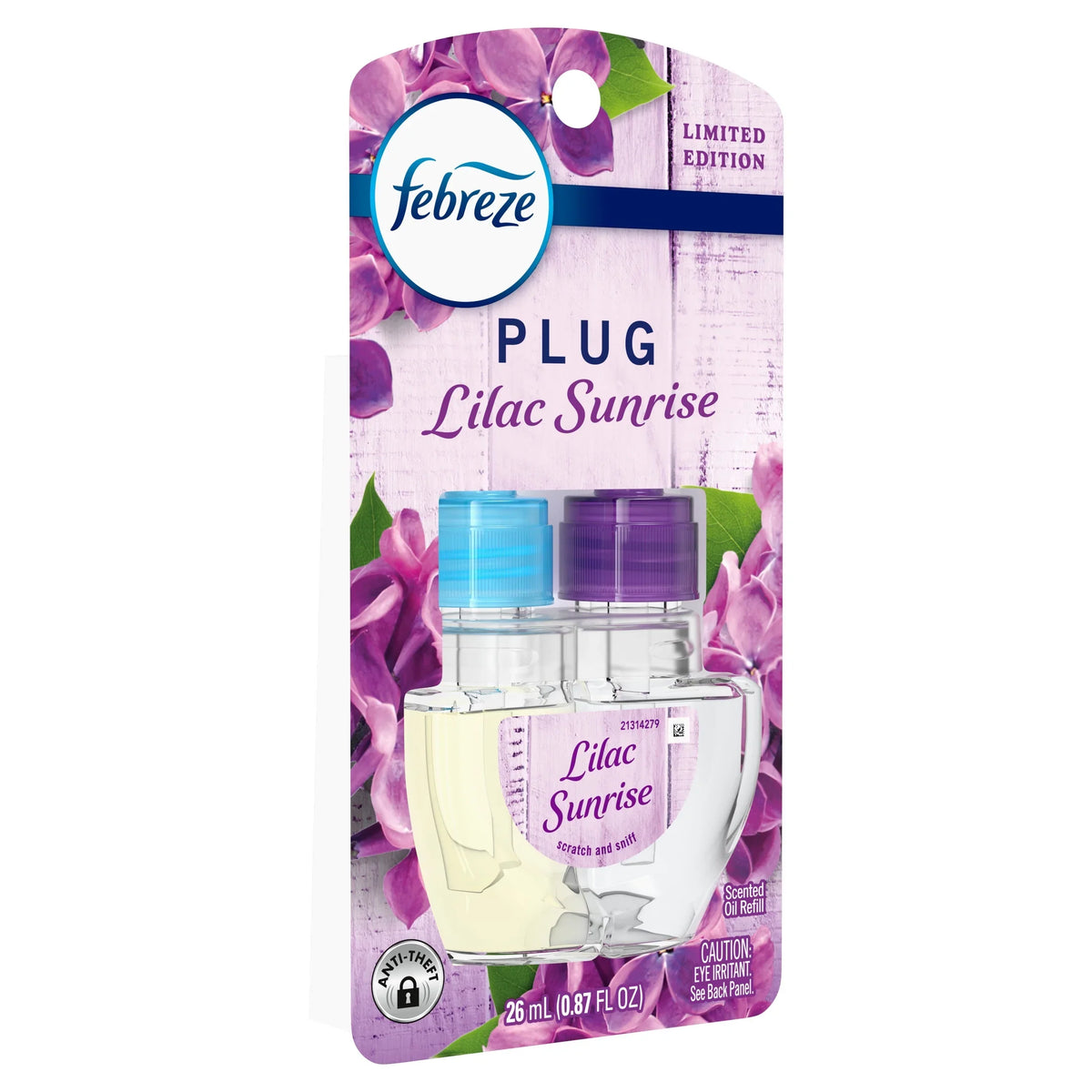 Febreze Plug In Air Freshener Scented Oil Refill Lilac Sunrise