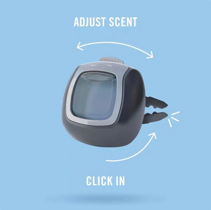 Febreze Vent Clip Car Air Freshener, Up to 30 Days, Eliminates tough lingering odours, Blossom & Breeze Scent