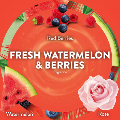 Air Wick Essential Mist Scented Oil Diffuser Refills Multipack, Watermelon & Berries, Sea Spray & Breeze, Honeysuckle & Raspberry, 3 Count