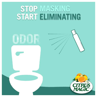 Citrus Magic Natural Odor Eliminating Air Freshener Spray, Fresh Citrus, 3-Ounce