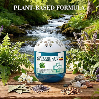 Plant Extract Air Purifying Magic Box | Automatic Dust Removal & Freshener for Bedroom, Closet, Office & Pet Areas(LR 3 PCS)