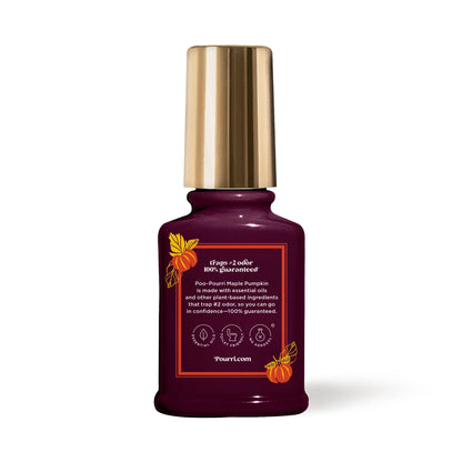 Poo-Pourri Before-You-Go Toilet Spray, Maple Pumpkin, 2 Fl Oz- Maple + Pumpkin + Smoked Vanilla