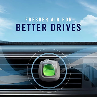 Febreze Car Odor-Eliminating Air Freshener, Linen and Sky, 2 Ct