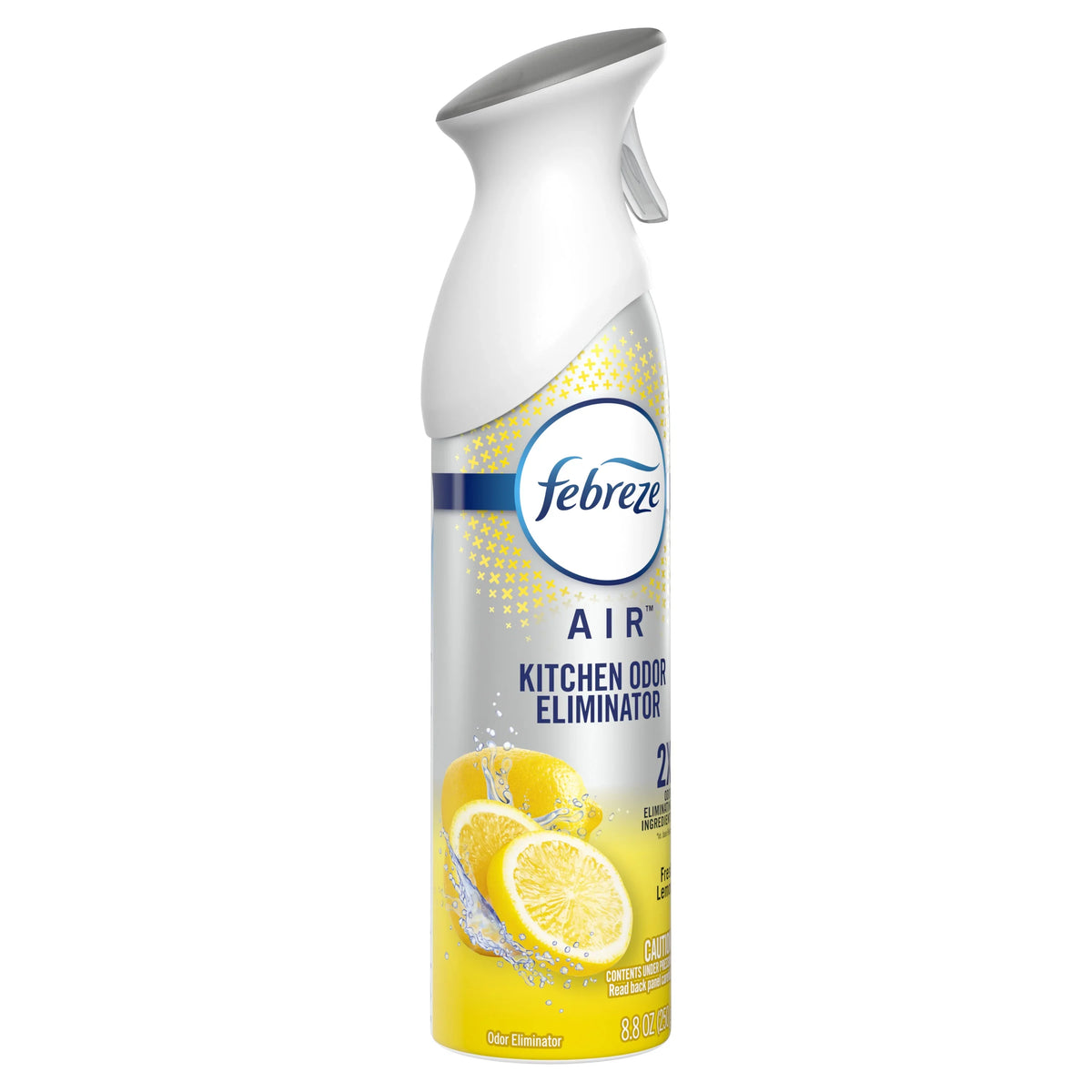 Febreze Air Freshener Spray, Odor-Fighting Room Spray, Lemon, Kitchen Odor Fighter, 8.8oz