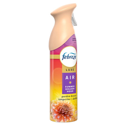 Febreze Air Mist Luxe Air Freshener Spray, Summer Golden Hour, 8.1 Oz