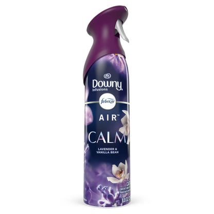 Febreze Air Freshener Spray, Odor-Fighting Room Spray, Downy Calm, 8.8oz