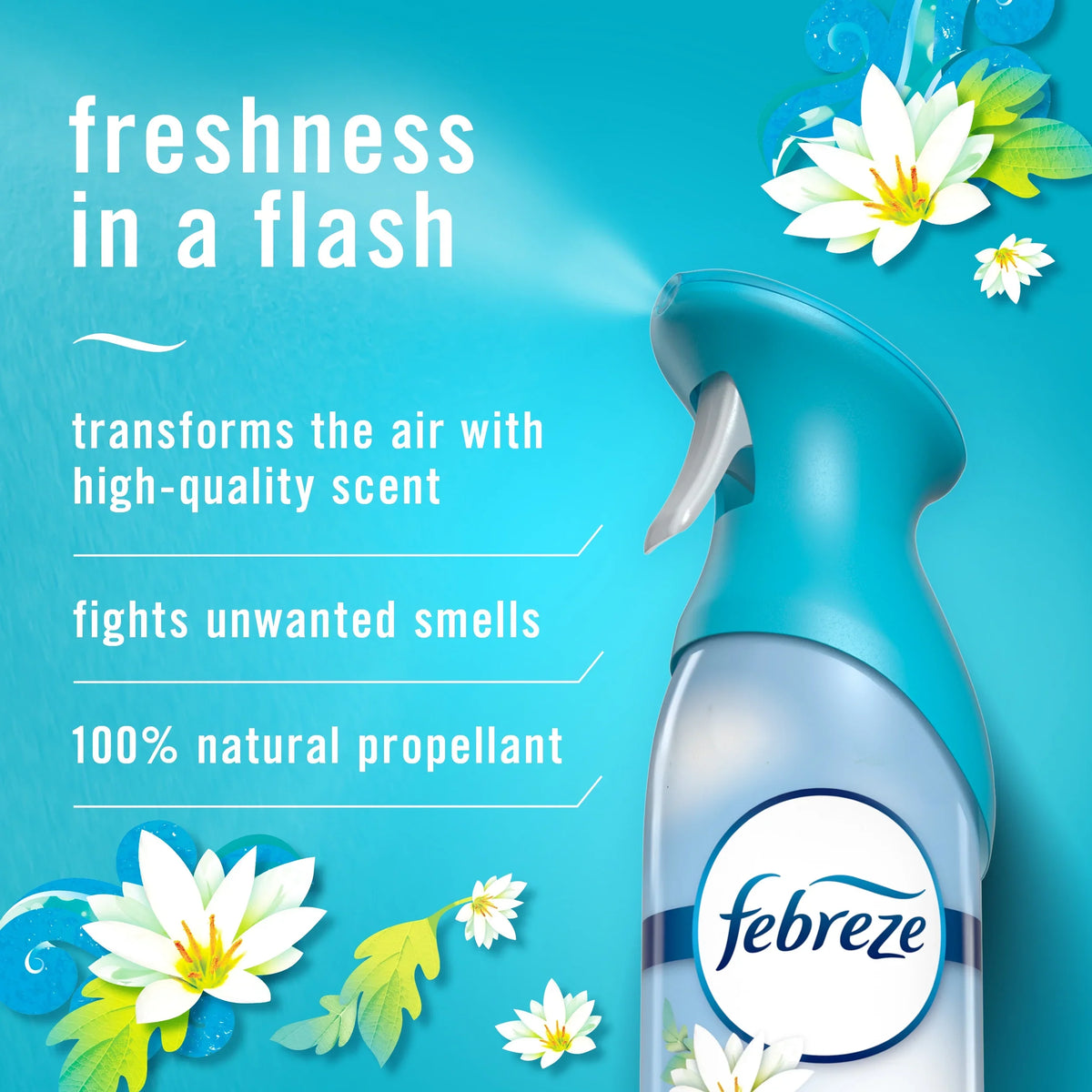 Febreze Air Freshener Spray, Odor-Fighting Room Spray, Gain Honey Berry Hula, 8.8oz, 2 Count