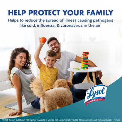 Lysol Air Sanitizer Spray, For Air Sanitization and Odor Elimination, Simple Fresh Scent, 10 Fl. Oz (Pack of 3)