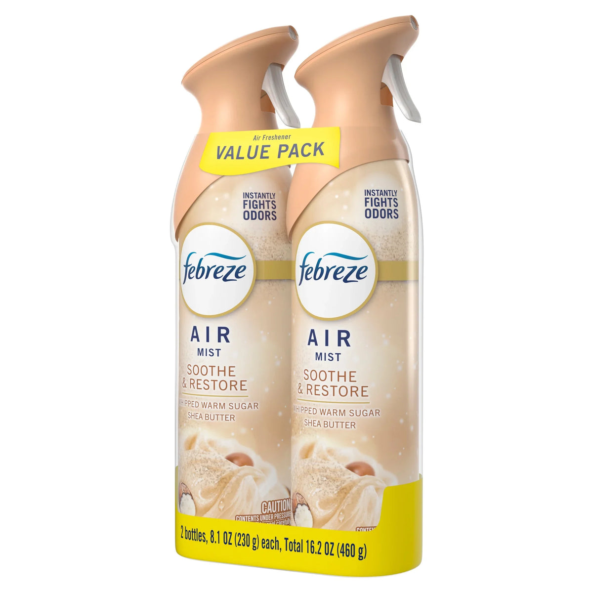 Febreze Air Mist Air Freshener Spray, Soothe & Restore, 8.1oz, 2 Count