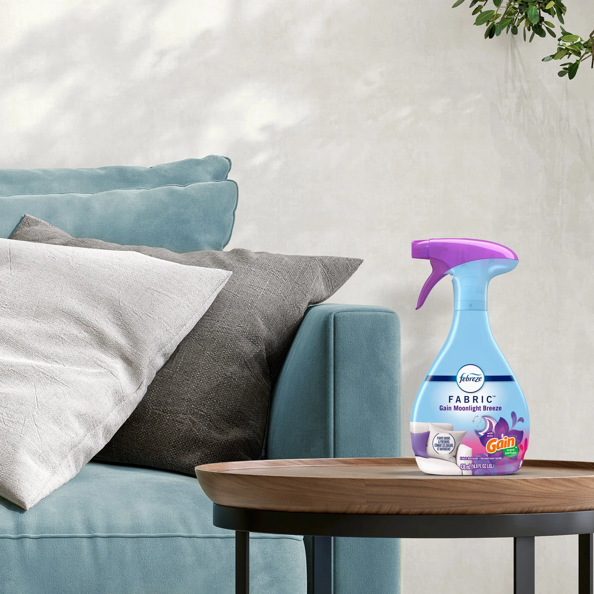Febreze Fabric Spray Air Freshener, Odor-Fighting, Gain Moonlight Breeze, 23.6 fl oz