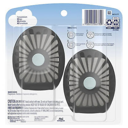 Febreze Small Spaces Unstopables Air Freshener Breeze, .25 fl. oz. Each, Pack of 2