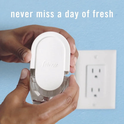 Febreze Plug In Air Freshener, Odor-Fighting Oil Refill, Downy April Fresh, 2 Refills