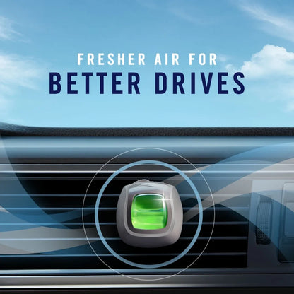 Febreze Car Air Freshener Vent Clip Berry & Bramble Scent, .06 oz. Car Vent Clip, 2 Count