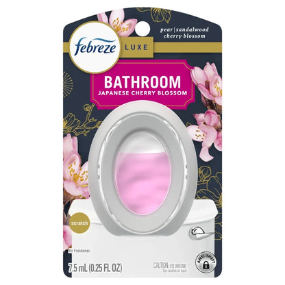 Febreze Bathroom Air Freshener, Odor-Fighting, Japanese Cherry Blossom Scent, 1 Count
