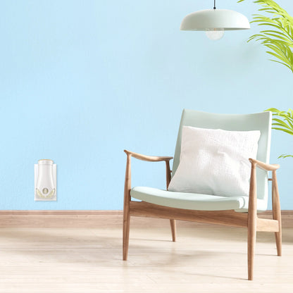 Glade PlugIns Scented Oil 5 Refills, Air Freshener, Aqua Waves, Essential Oil Infused Wall Plug In, 3.35 FL oz, Pack of 5