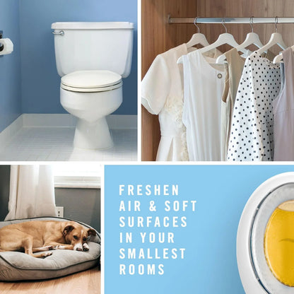 Febreze Small Spaces Odor-Eliminating Air Freshener Refill, Cranberry, 2 Ct