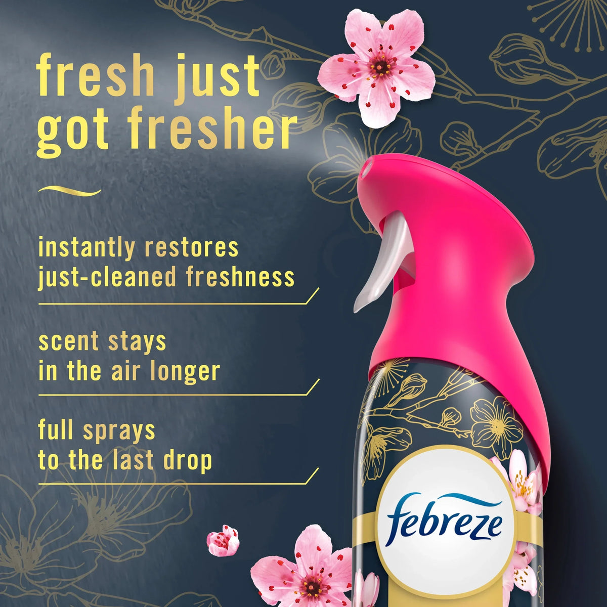 Febreze Air Mist Air Freshener Spray, Japanese Cherry Blossom, 8.1oz