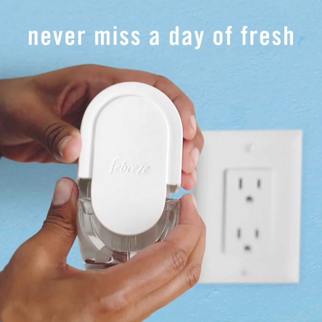 Febreze Plug In Air Freshener, Odor-Fighting Scented Oil Refill, Twilight Lavender Scent, 2 Refills