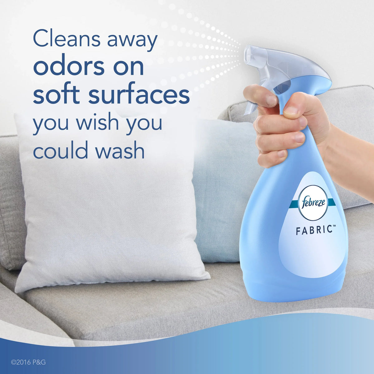 Febreze Fabric Refresher - Pet Odor Eliminator 16.9 Ounce (Pack of 3)