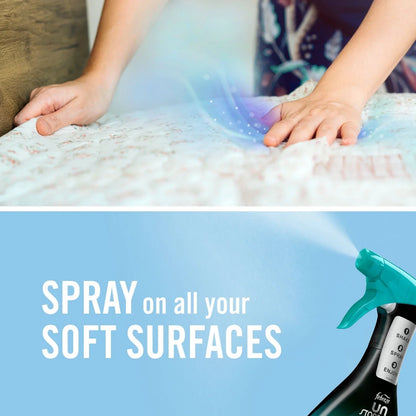 Febreze Unstopables Touch Fabric Spray, Fresh & Breeze, 16.9 oz, Pack of 2