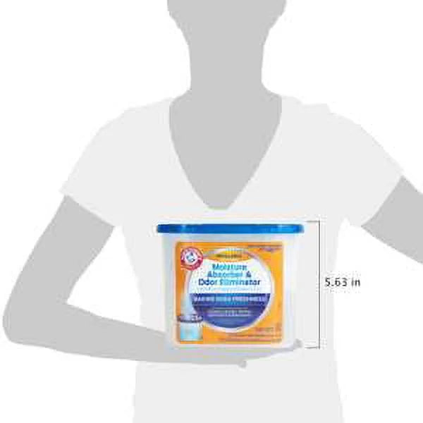 Arm & Hammer Fragrance Free Refillable Moisture Absorber, 14 oz. Tub
