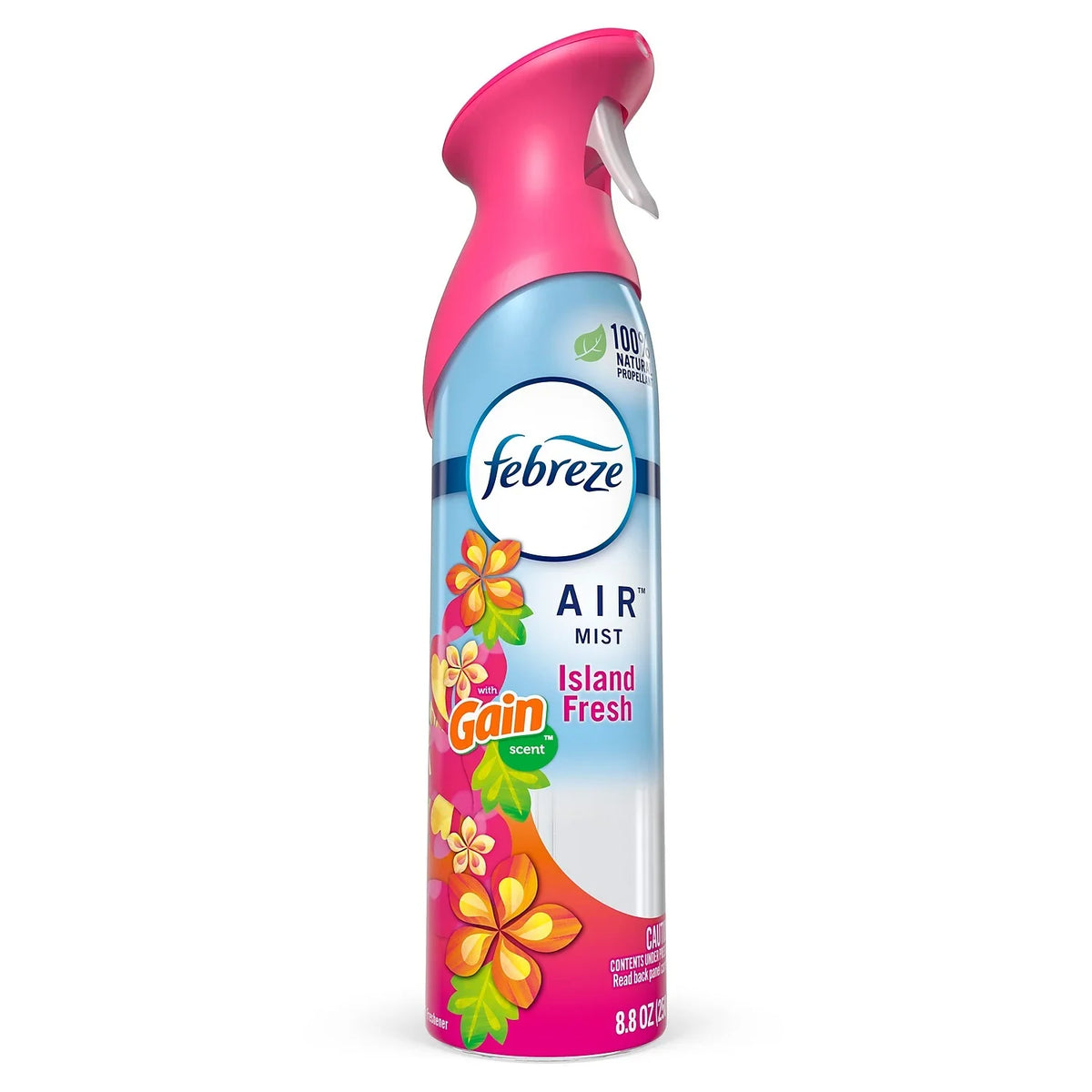 Febreze Air Mist Odor-Fighting Air Freshener, Gain Island Fresh Scent, 8.8 fl oz Aerosol Can