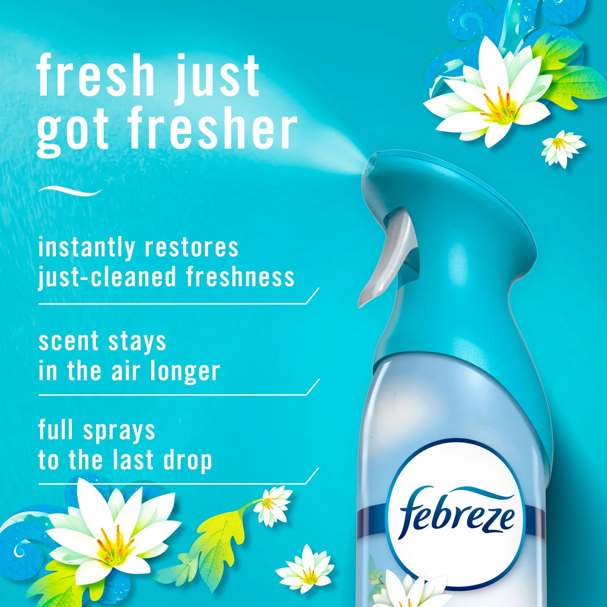 Febreze Air Mist Air Freshener Spray Gain Honey Berry Hula, 8.1oz 2 Count