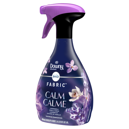 Febreze Fabric Spray Air Freshener, Odor-Fighting Fabric Refresher, Downy Calm, 27 fl oz