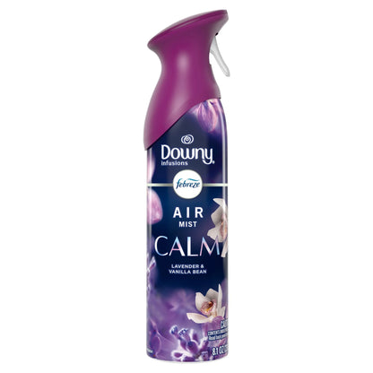 Febreze Air Mist Air Freshener Spray, Downy Calm, 8.1oz