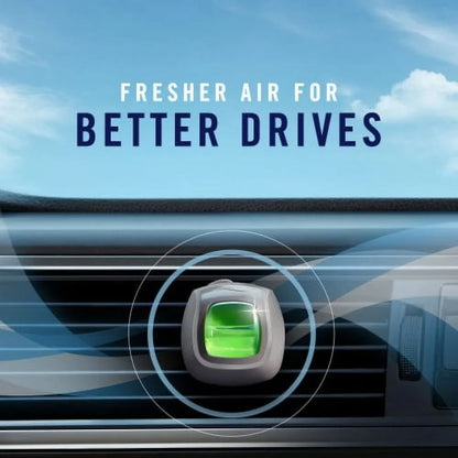2X - Febreze Evening Woods AUTO Odor-Eliminating Car Freshener Vent Clip