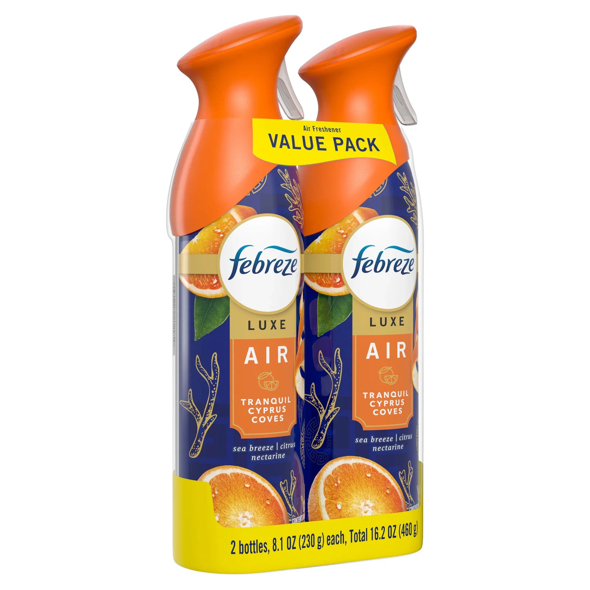 Febreze Air Mist Air Freshener Spray Tranquil Cyprus Coves, 8.1oz 2 Count