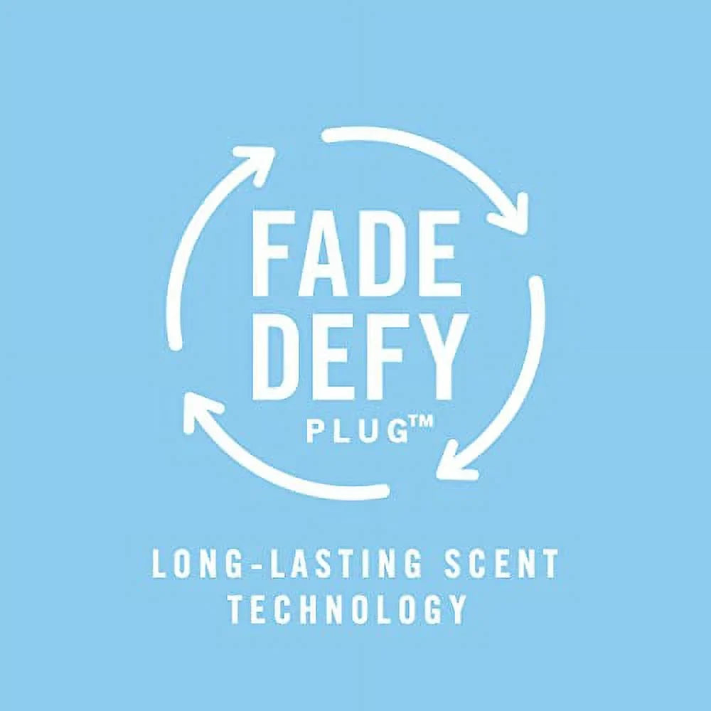 Febreze Plug In Air Fresheners, Downy April Fresh Scent, Odor Eliminator for Strong Odors, 1 Warmer + 2 Oil Refills