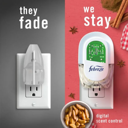 Febreze Odor-Fighting Fade Defy PLUG Air Freshener Apple Cider Oil Refill