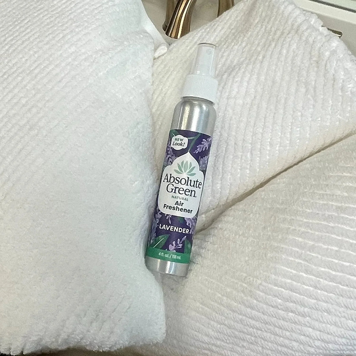 Absolute Green Air Freshener Room Spray, Covers Odors,  Lavender Scent,  (2 Count) 4oz