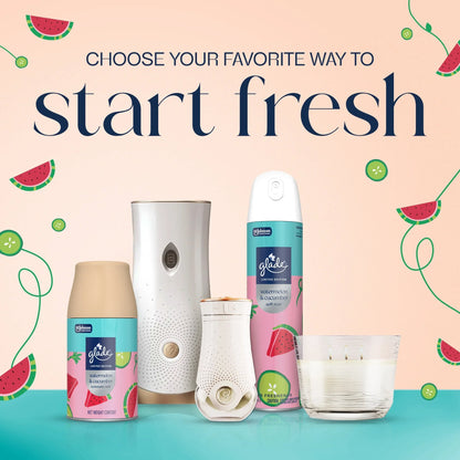 Glade® PlugIns®, Watermelon & Cucumber Scented Oil, 1.34 oz, 2 Count