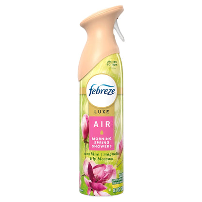 Febreze Air Mist Freshener Spray Morning Spring Showers 8.1oz