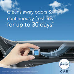 Febreze Car Air Freshener Vent Clips, Original Old Spice Scent, 2 count
