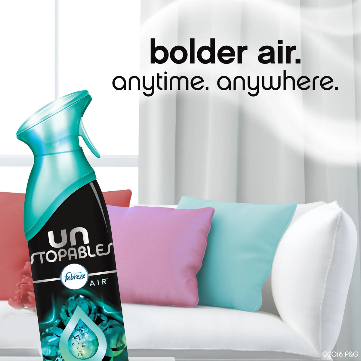 Febreze Unstopables FRESH Air Freshener (3 Count, 8.8 oz. each)