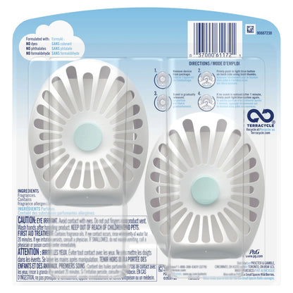 Febreze Small Spaces Odor-Eliminating Air Freshener Refill, Cranberry, 2 Ct