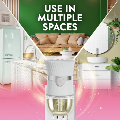 Air Wick Plug-In Air Freshener Scented Oil Refills,Honeysuckle and Raspberry, 2 Count