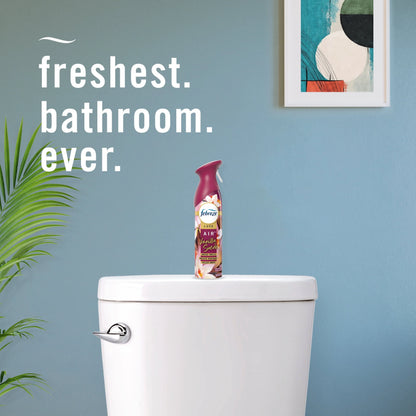 Febreze Air Freshener Spray, Odor-Fighting Room Spray, Vanilla Suede Scent, 8.8oz, 1 Count