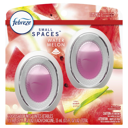 Febreze Small Spaces Air Freshener Watermelon, .25 fl oz, 2 Pk
