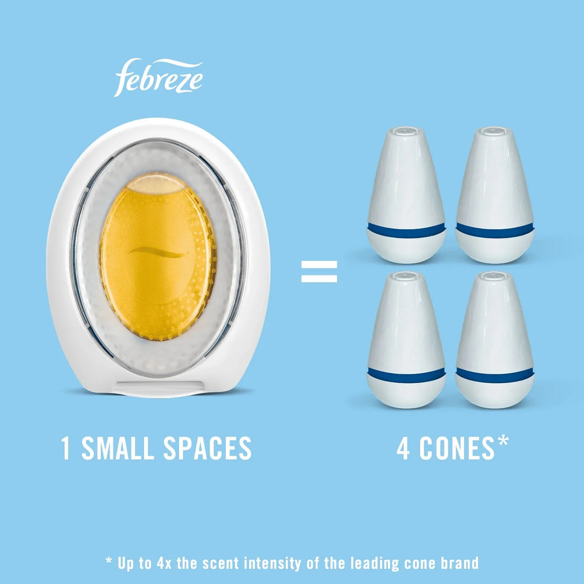 Febreze Small Spaces Air Freshener Peach, .25 fl. oz.