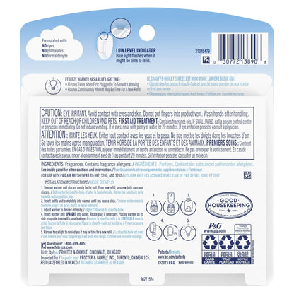 Febreze Plug Refill Odor-Fighting Air Freshener Sea Salt Caramel & Maple Scent, 3 Ct 0.87 fl oz Each