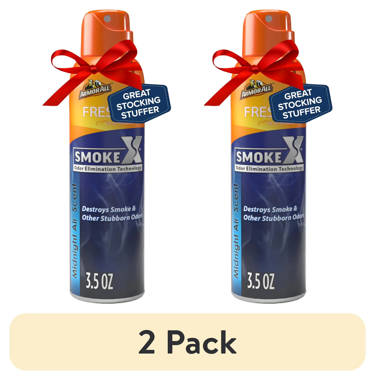 Armor All FRESH Fx Smoke X Car Air Freshener – Midnight Air Scent (3.5 oz)