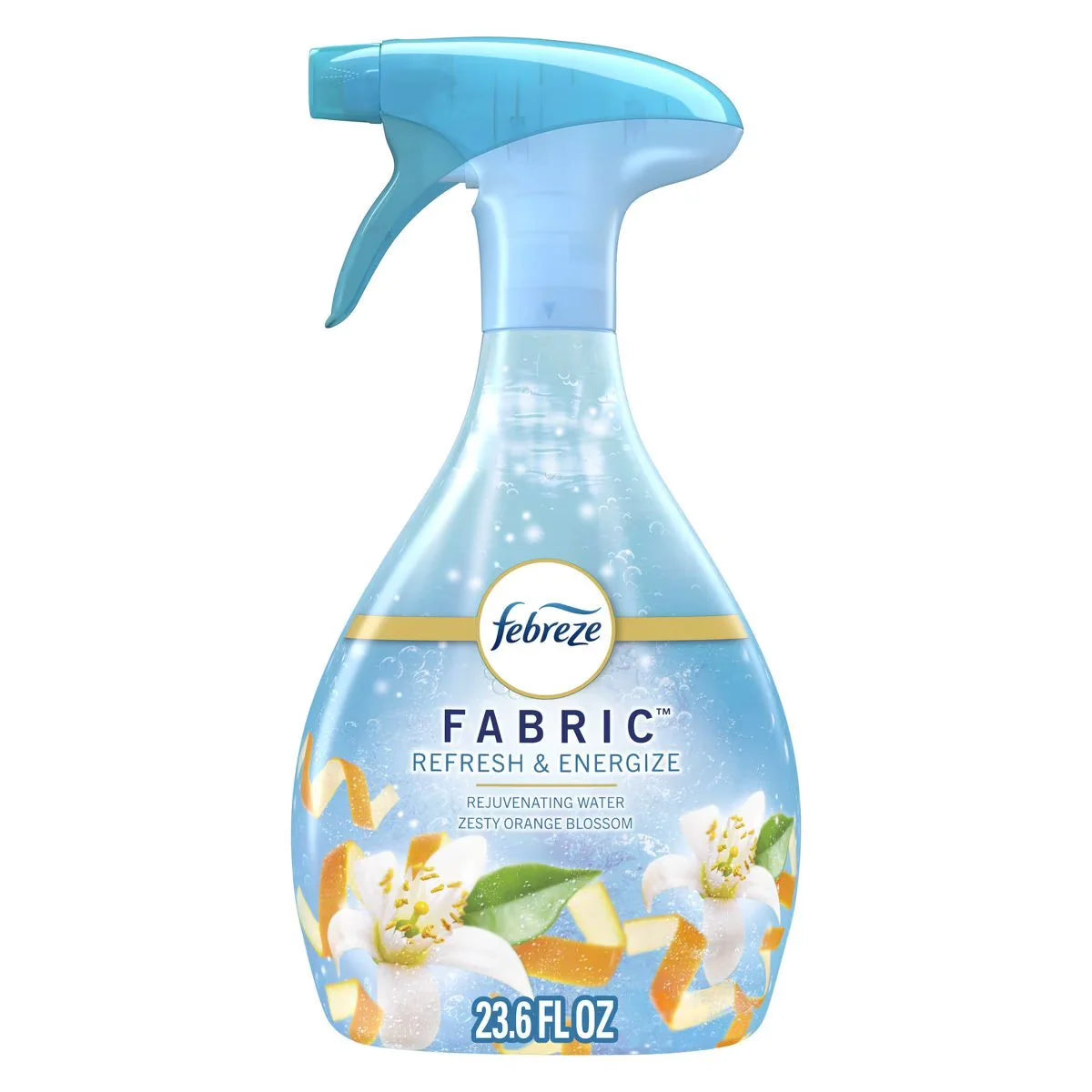 2X - Febreze Fabric Rejuvenating Air Freshener Water Zesty Orange Blossom - 23.6 fl oz