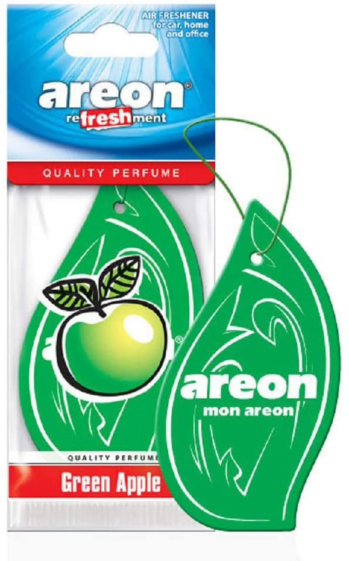 AREON MON MA49 Long Lasting Paper Hanging Ornaments for Car or Home Hanging Best Car Air Freshener Lavender Scent, 12 Pack