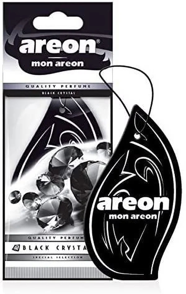 AREON MON MA49 Long Lasting Paper Hanging Ornaments for Car or Home Hanging Best Car Air Freshener Lavender Scent, 12 Pack