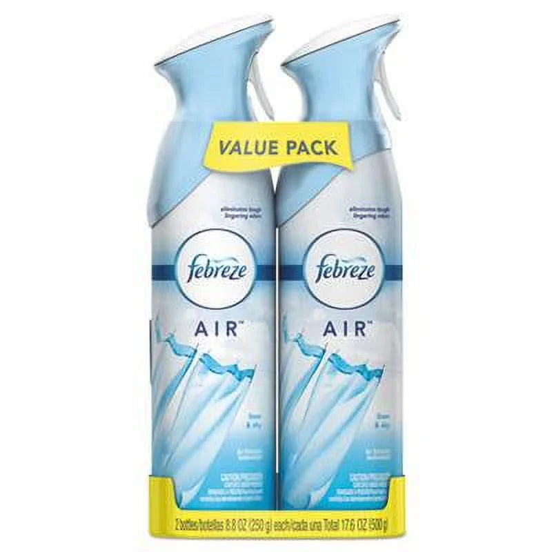 Air, Linen And Sky, 8.8 Oz Aerosol Spray, 2/pack, 6 Pack/carton